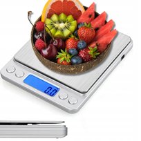 Waga Kuchenna Elektroniczna Z Miską Precyzyjna 0,01G Ekran Lcd + Baterie