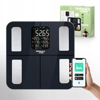Waga Łazienkowa Analityczna 16 Parametrów Apple Health, Google Fit, IF1320C
