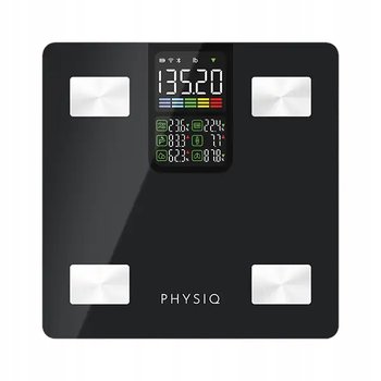 Waga Łazienkowa Analityczna Sportowa 13 Parametrów LCD ANDROID iOS Smart - smiley