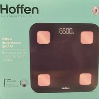 Waga łazienkowa Hoffen czarna SMART