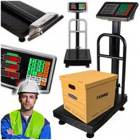 Waga Magazynowa Przemysłowa Platformowa Elektroniczna 150 kg Stalowa ARO