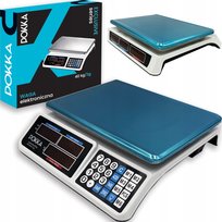 WAGA SKLEPOWA ELEKTRONICZNA MAGAZYNOWA LCD 40kg/2g AKUMULATOR Inna marka