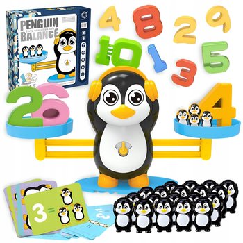 Waga Szalkowa Do Nauki Liczenia Matematyki Liczb Cyfr Równoważnia Pingwin - Bobulek