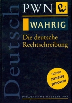 Wahrig Wahrig Die deutsche Rechtschreibung - Opracowanie zbiorowe | Książka w ...