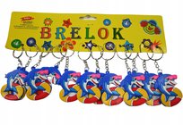 Wakacyjny Delfin Brelok Do Kluczy Gumowy Do Plecaka Prezent Zestaw 12Szt Midex