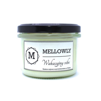 Wakacyjny Vibe - naturalna świeca sojowa - Mellowly - Mellowly