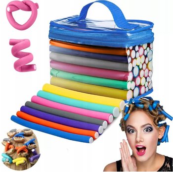 WAŁEK DO KRĘCENIA WŁOSÓW Loków LOKÓWKA Papiloty ZESTAW 42 Sztuki XXL - Home&Passion