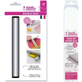 Wałek i mata modelarska do masy polimerowej - Youdoit