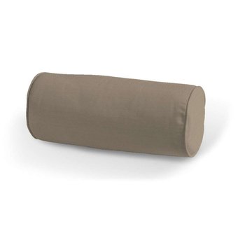 Wałek prosty DEKORIA Cotton Panama, Grey Brown, szaro-brązowy, 40x16 cm - Dekoria