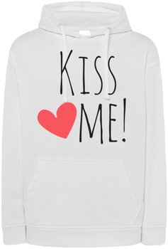 Walentynki Bluza nadruk Kiss Me Serce r.L - Inna marka