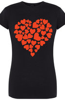 Walentynki Serce Damski T-Shirt Modny r.XL
