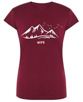 Walentynki T-Shirt damski nadruk ŻONA Góry r.L