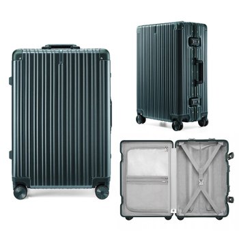 Walizka duża NINETYGO All-round Guard 72cm zielona zamek TSA - NinetyGo