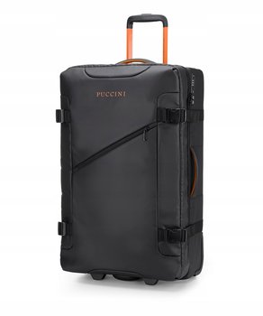 Walizka Duża Podróżna Miękka Na Kółkach Puccini Czarna Em50249A-1 - PUCCINI