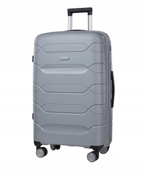 Walizka Duża Podróżna Na Kółkach Twarda Lekka PUCCINI Szara PP020A-1-4 - PUCCINI