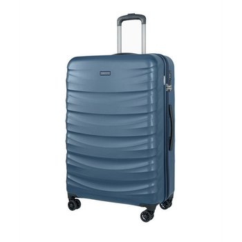 Walizka Duża Podróżna Na Kółkach Twarda Poliwęglan PUCCINI Granat PC032A-7A - PUCCINI