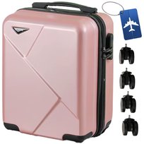 WALIZKA KABINOWA BAGAŻ PODRĘCZNY 40x30x20 LOT WIZZAIR ODPINANE KOŁA 360 ZAWIESZKA EWE TRADE