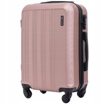 WALIZKA KABINOWA mały TWARDY BAGAŻ PODRĘCZNY na 4 kółkach z ABS WINGS