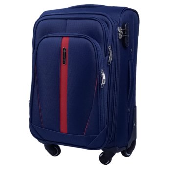 Walizka Kabinowa Miękka z Codury Granatowy - DIAMOND