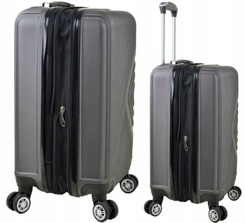 Walizka kabinowa na kółkach z poszerzeniem firmy SunBag model APUS 8082 EX - SunBag