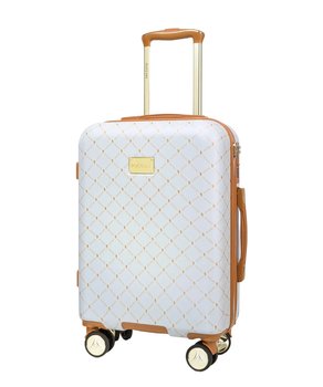 Walizka Kabinowa Podróżna Twarda Mała Na Kółkach PUCCINI Biała ABS023C-0 - PUCCINI