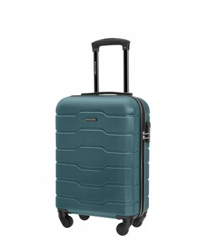 Walizka Kabinowa Podróżna Twarda Na Kółkach PUCCINI Zielona ABS024C-5 - PUCCINI
