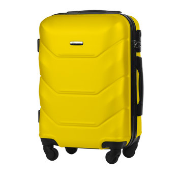Walizka Kabinowa Twarda z ABS-u Zółty - DIAMOND