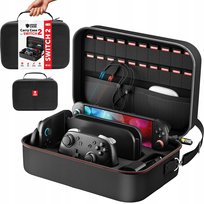 Walizka kufer podróżny do Nintendo Switch 2 na ramię kieszeń na akcesoria Armor Case