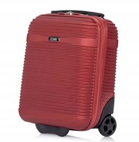 Walizka OCHNIK mała kabinowa Wizzair 40x30x18 40x30x20 2 koła bordowa