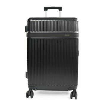 Walizka podróżna średnia twarda Solier Nokiro 24' M - czarny - Solier