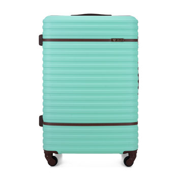 Walizka Podróżna Twarda Duża Stl957 Miętowa 85 L - Solier Luggage