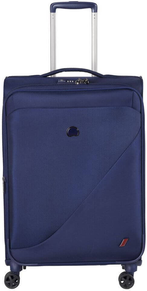 DELSEY Walizka średnia Delsey New Destination 68 cm Niebieska