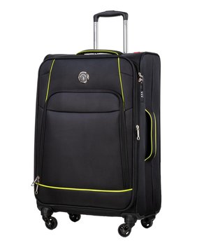 Walizka Średnia Podróżna Materiałowa Na Kółkach PUCCINI Czarna EM50450B 1 - PUCCINI