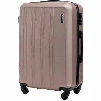 WALIZKA XL PODRÓŻNA BAGAŻ na WAKACJE 4 kółka ABS ZAMEK SZYFROWY WINGS - Wings