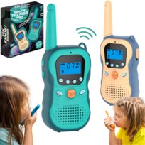 Walkie Talkie Dla Dzieci 2Szt Łoki Toki Krótkofalówki Zestaw Duży Zasięg