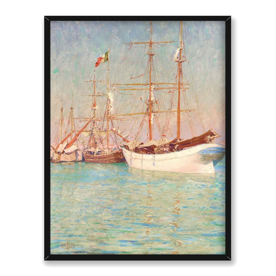 Walter Launt Palmer Wenecja 30×40 - ANTYKWARIAT 