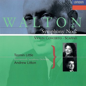 Walton: Violin Concerto; Symphony No. 2; Scapino - Andrew Litton, Tasmin Little, Bournemouth Symphony Orchestra