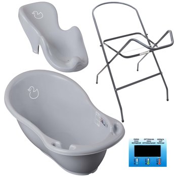 WANIENKA 4w1 TEGA BABY WANNA STOJAK LEŻACZEK TERMOMETR - Inna marka