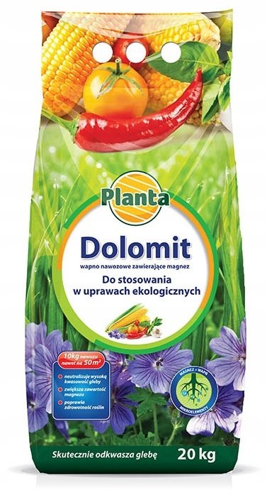 Wapno Nawozowe Dolomit Zawierające Magnez 20 Kg Planta Sklep EMPIK COM