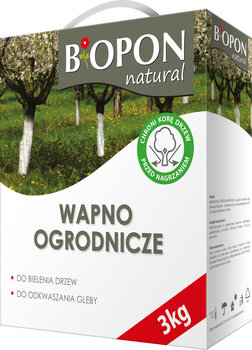 Wapno Ogrodnicze Do Bielenia i Odkwaszania 3kg Biopon  - BIOPON