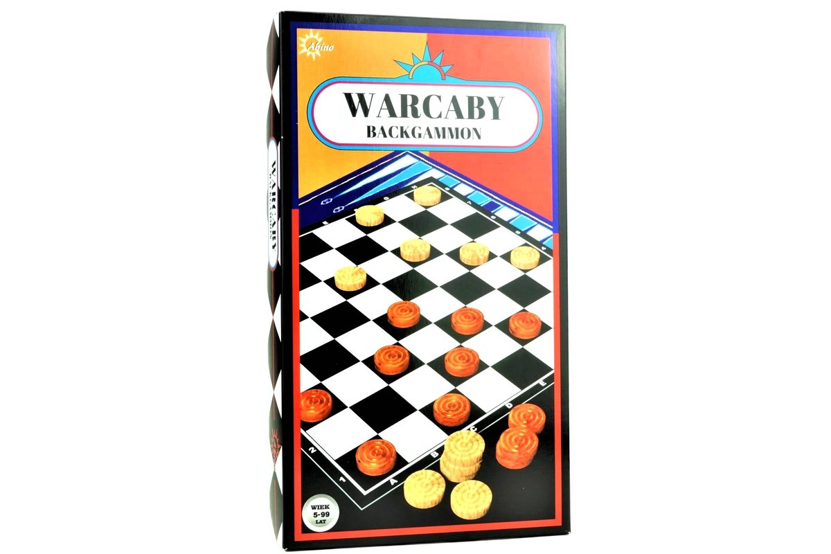 Warcaby i Backgammon, gry logiczne, Abino