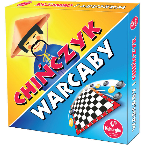 Warcaby i Chińczyk, gry logiczne, Kukuryku