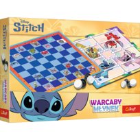 Warcaby i Młynek Lilo & Stitch, Gra, 02799, gra planszowa, Trefl
