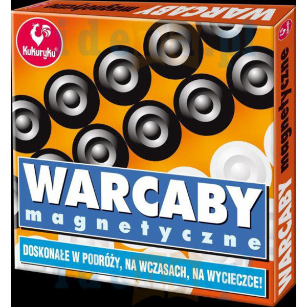 Warcaby magnetyczne, gra logiczna, Kukuryku