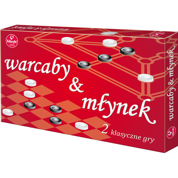 Warcaby & Młynek, gra planszowa, Kukuryku