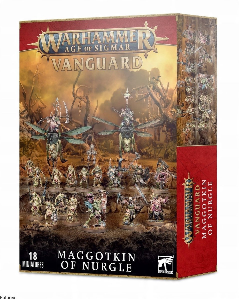 Warhammer Age Of Sigmar – Maggotkin Of Nurgle (Nurglings) – Miniaturas Para Montar Y Pintar