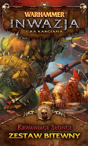 Warhammer Inwazja: Krwawiące Słońce, zestaw bitewny, gra karciana, Galakta, dodatek do gry