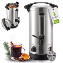 WARNIK 10L PODGRZEWACZ DO WODY WINA GRZAŃCA 1500W Juskys