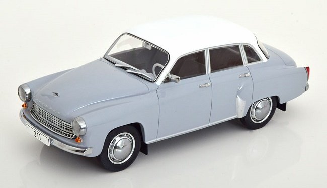 Wartburg 312 1959 Grey White 1 18 18301 IXO Sklep EMPIK COM