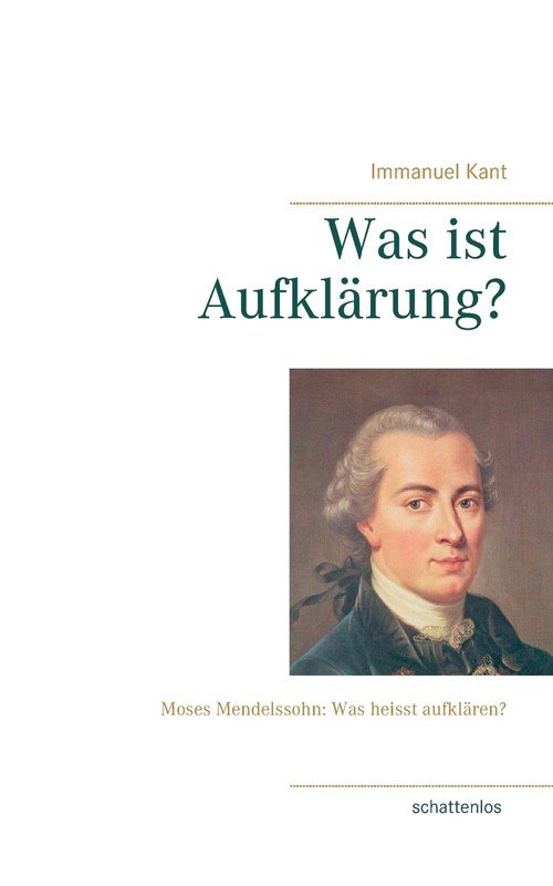 Immanuel Kant Was Ist Aufklrung